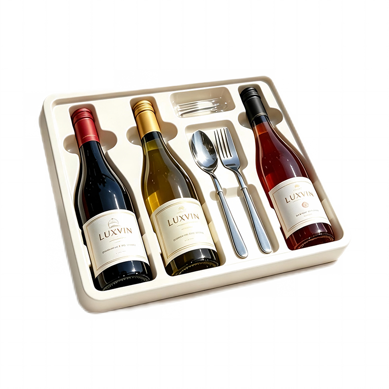 Custom Velvet Wine Blister Insert