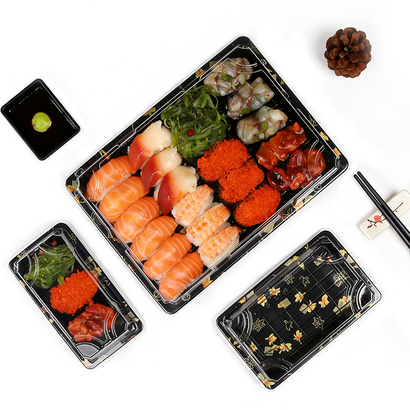Custom Disposable Sushi Boxes 