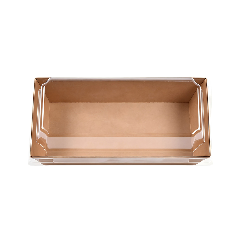 Rectangle 7 Inch Charcuterie Boxes with Clear Lids