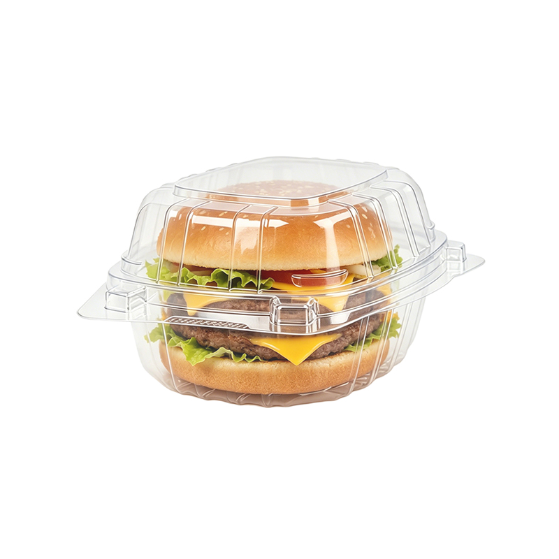 Clear Blister Packaging Boxes for Burgers