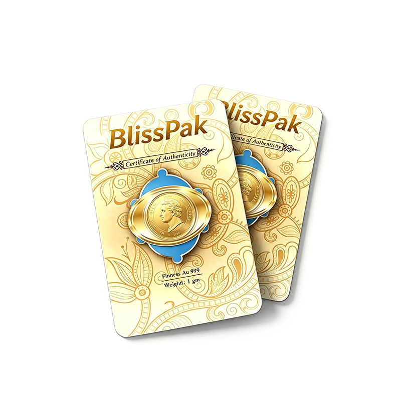 Gold Coin Security Packaging Manufacturer