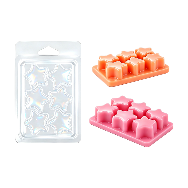 Wholesale PET Star Wax Melt Clamshell