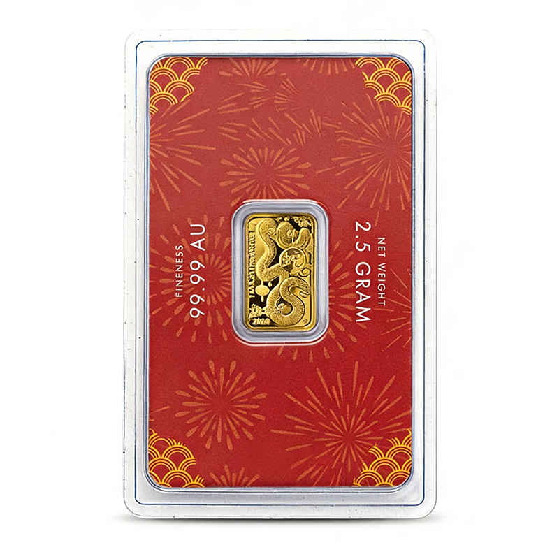 Gold Bar Clamshell Blister Packaging