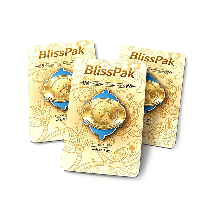 Gold Coin Security Packaging Manufacturer