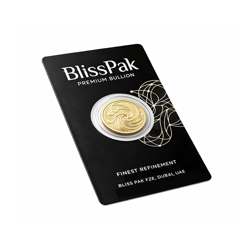 Custom Coin Gold Blister Pack 