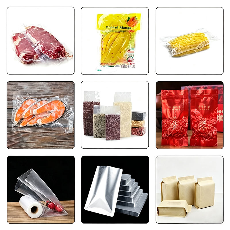 Single Vacuum Chamber Sealing Packaging Machine for Food