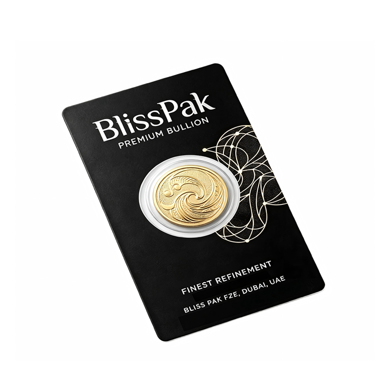 Custom Coin Gold Blister Pack 