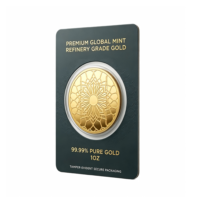 Factory Price Gold Coin Blister Card