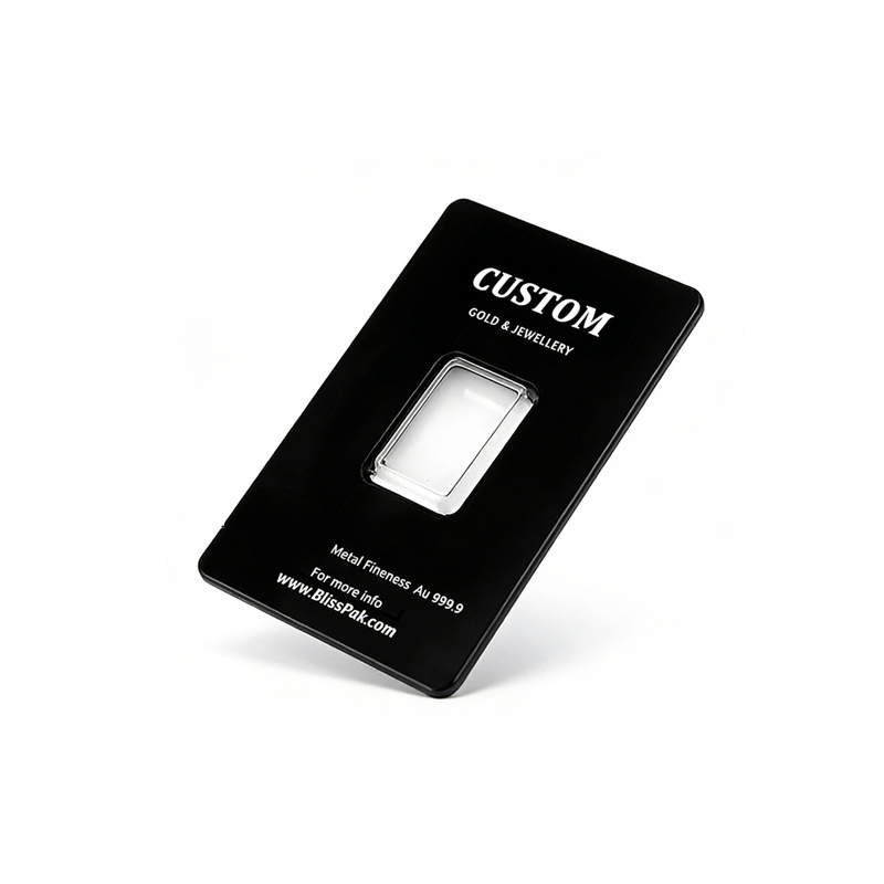 Gold Bar Blister Box with Custom Insert