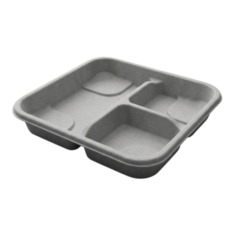 Three-Compartment Takeaway Food Container Thermoforming Mold