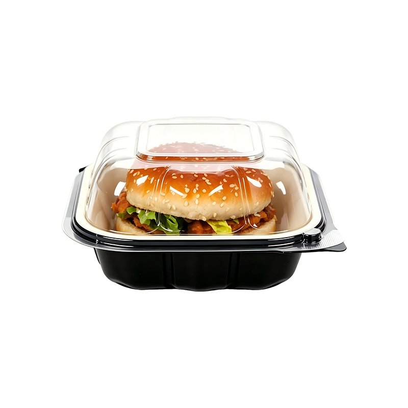 Custom Disposable Clamshell Hamburger Packaging