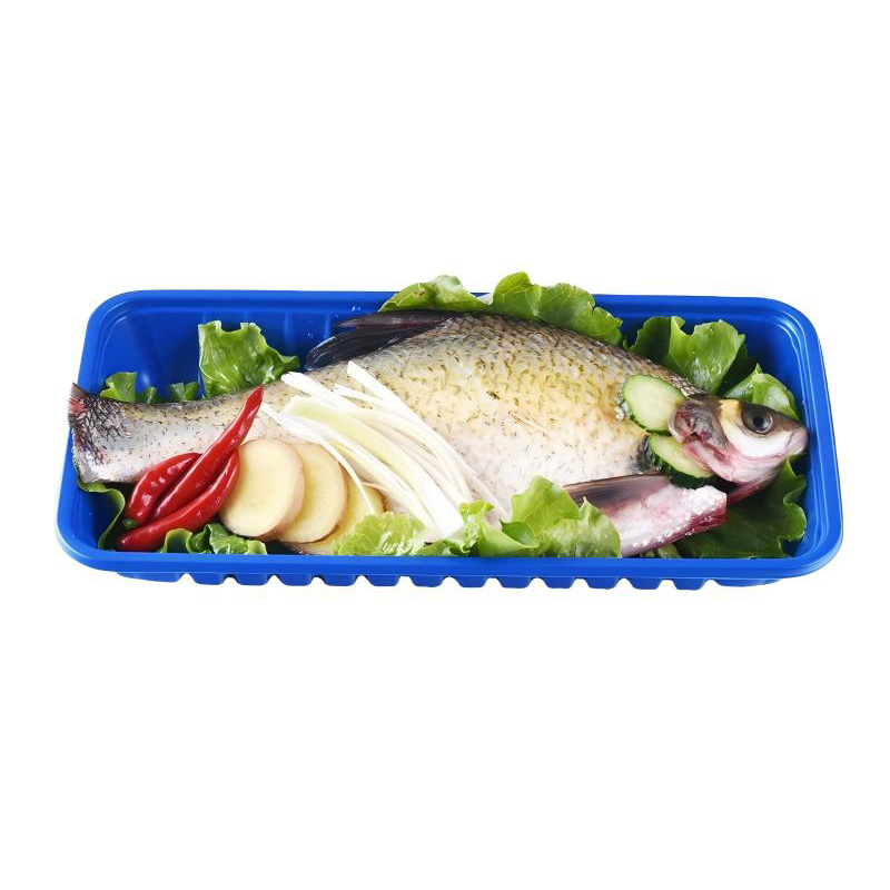 Disposable Plastic Fish Seafood Packaging Tray