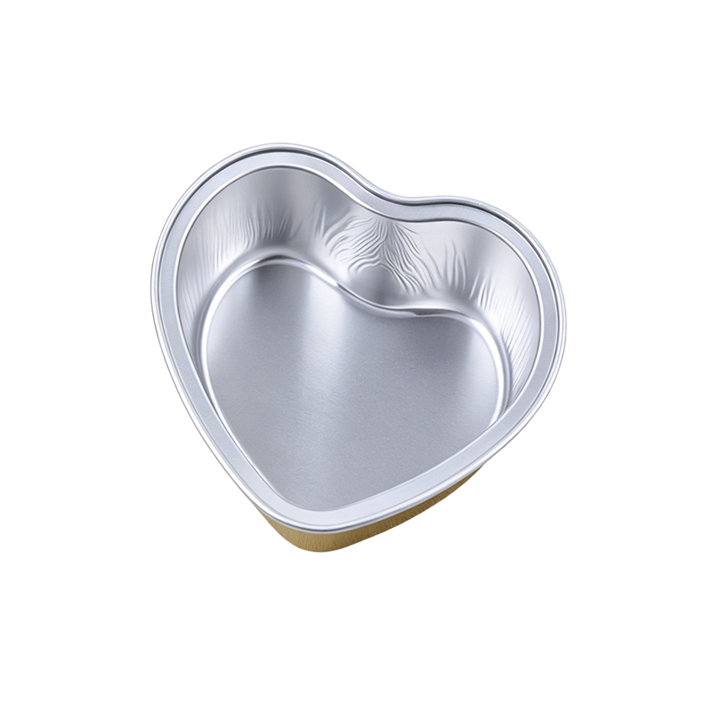 Heart Shaped Aluminum Foil Cake Pans