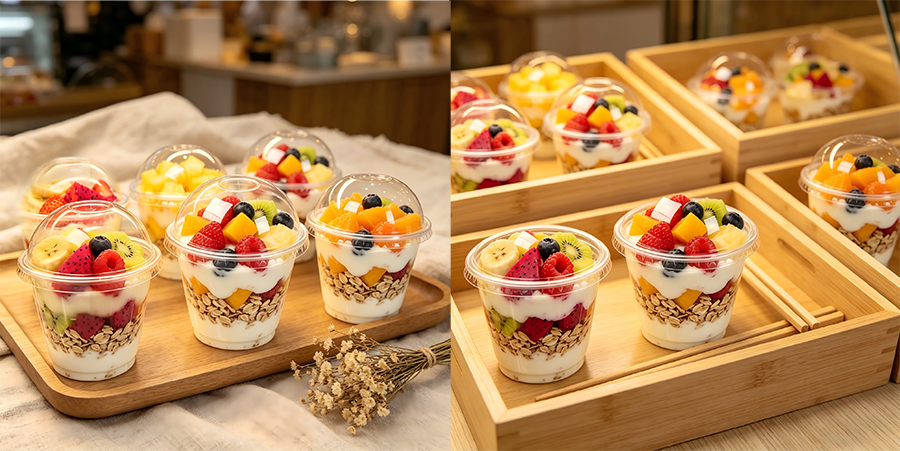 Wholesale Frozen Yogurt Cups with Lids