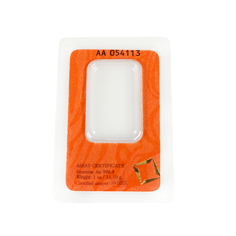Gold Bar Security Blister Packaging