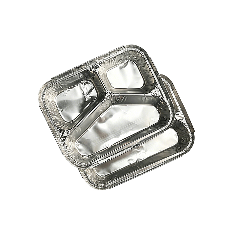 Multi Compartment Airline Aluminum Foil Pans