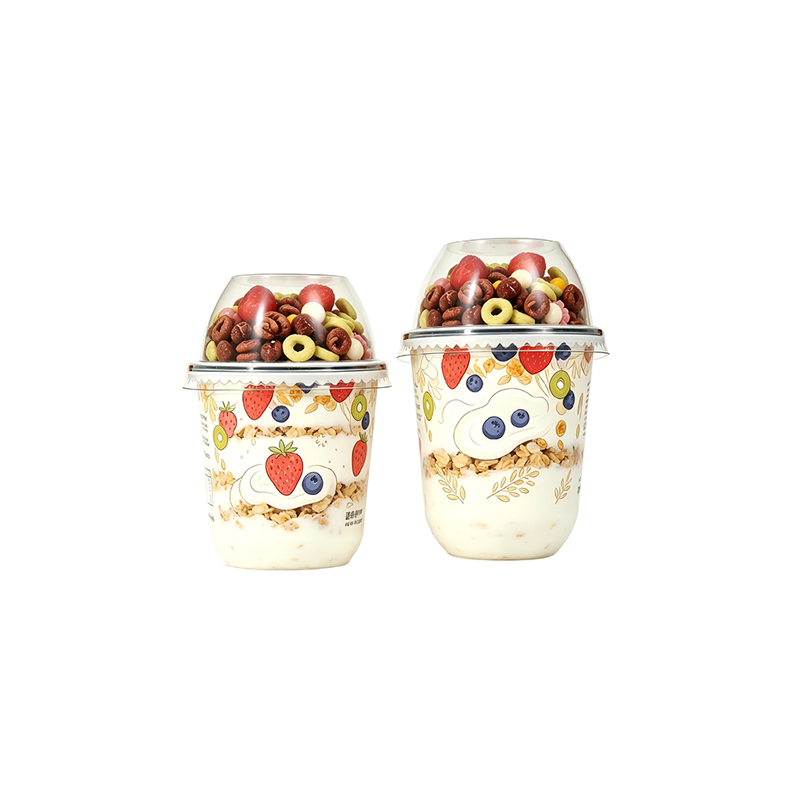 Double-Layer Yogurt Cereal Cup