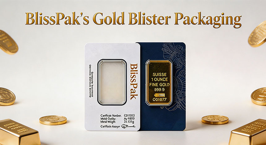 What Services Does BlissPak’s Gold Blister Packaging Offer?
