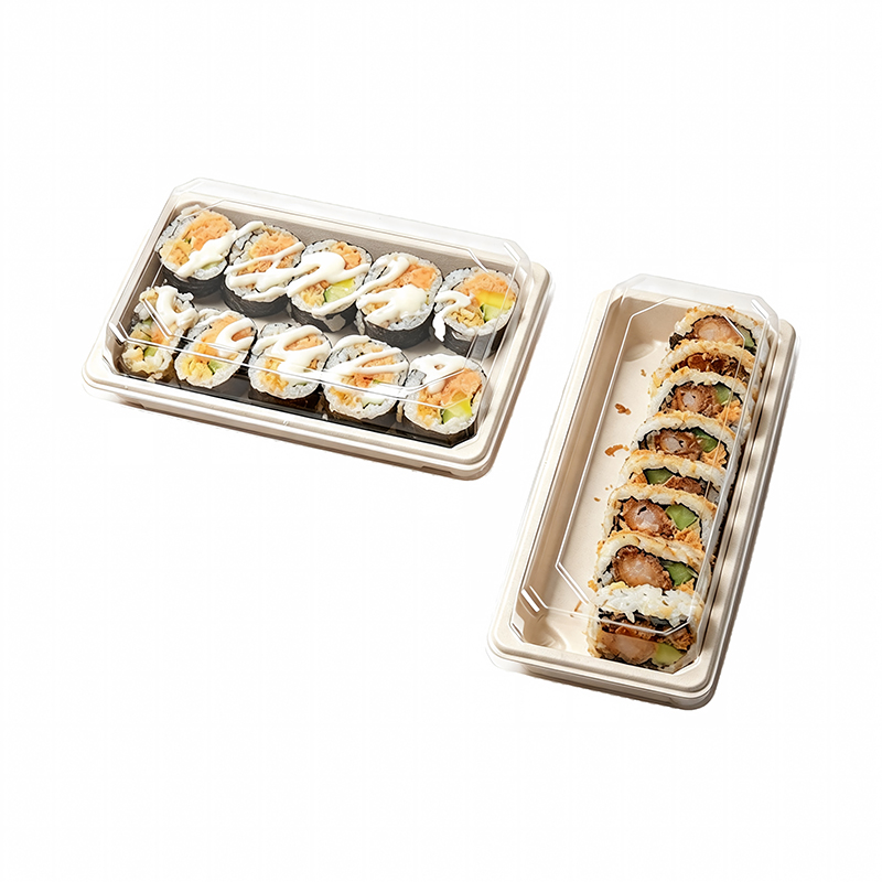 Wholesale Sugarcane Bagasse Sushi Tray