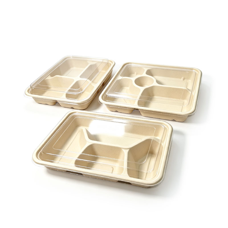 Compostable Bagasse Food Tray 