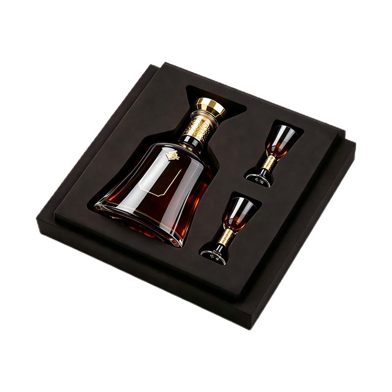 Custom Flocked Wine Bottle Tray
